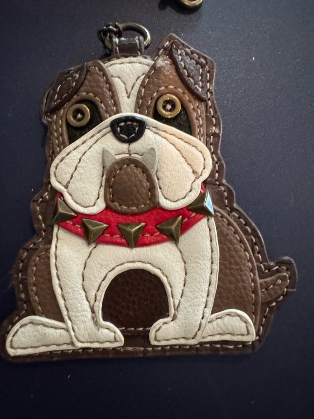 English bulldog Crossbody Wristlet Set - Brown & Tan - Picture 4 of 7